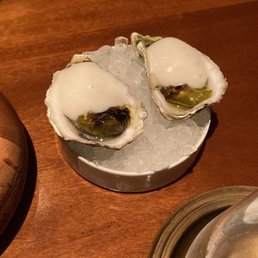 Addison's signature dishes Kumamoto Oysters
Foie Gras Terrine
Kobe Beef Short Rib
